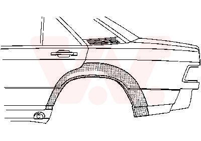  3020147 VAN WEZEL Боковина