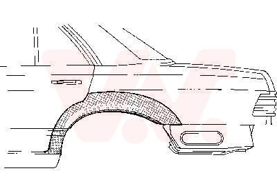  3026148 VAN WEZEL Боковина