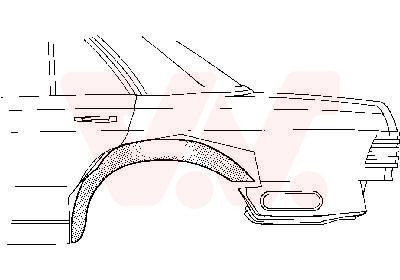  3026447 VAN WEZEL Колесная ниша
