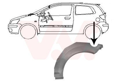  8251145 VAN WEZEL Боковина