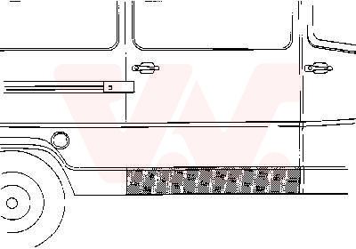  3070110 VAN WEZEL Боковина