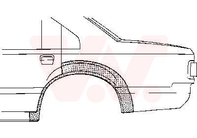  1876148 VAN WEZEL Боковина