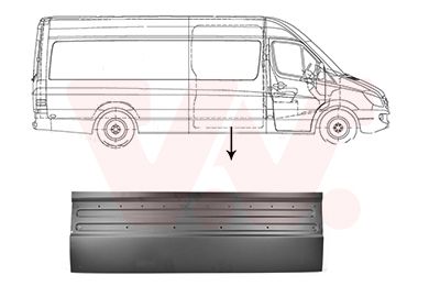  3077174 VAN WEZEL Боковина