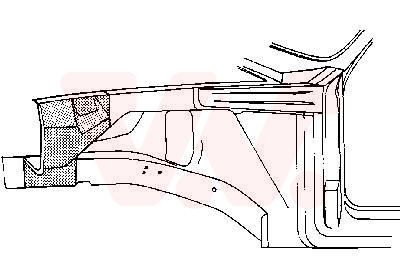  3727357 VAN WEZEL Внутренняя часть крыла