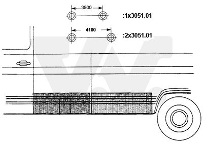  3051.01 VAN WEZEL Боковина