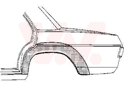  3003.46 VAN WEZEL Боковина