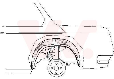  0602.48 VAN WEZEL Колесная ниша