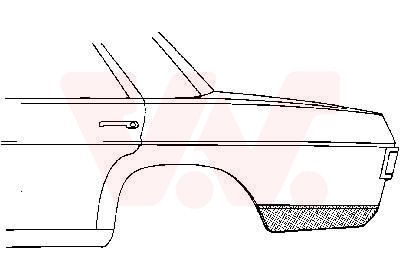  3003.34 VAN WEZEL Боковина