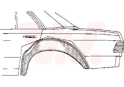  3010347 VAN WEZEL Колесная ниша