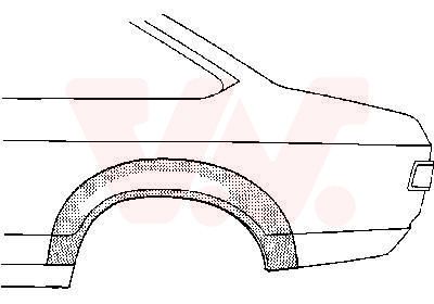  1851.45 VAN WEZEL Боковина