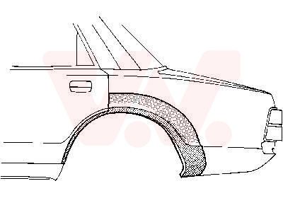  5905148 VAN WEZEL Боковина