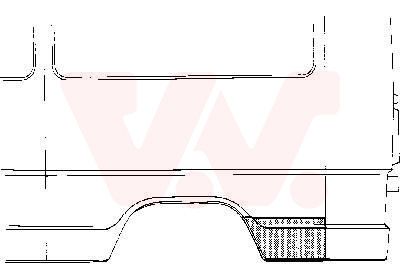  3072144 VAN WEZEL Боковина