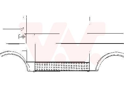  5858107 VAN WEZEL Боковина