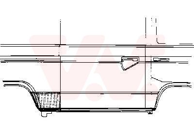  5870141 VAN WEZEL Боковина