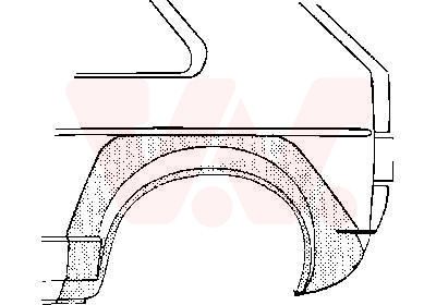  5810.45 VAN WEZEL Боковина