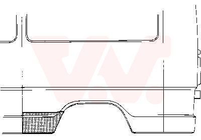  3070142 VAN WEZEL Боковина