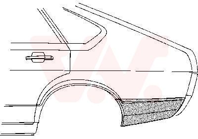  5807134 VAN WEZEL Боковина