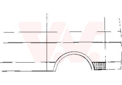  5858143 VAN WEZEL Боковина