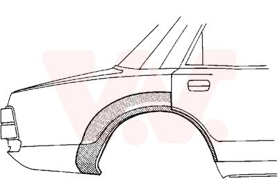  5944148 VAN WEZEL Боковина