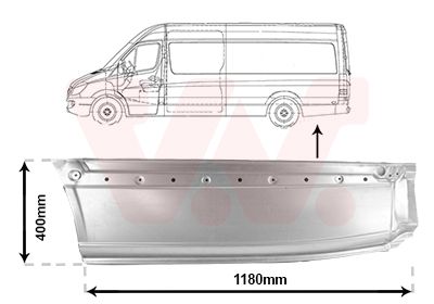  5862143 VAN WEZEL Боковина