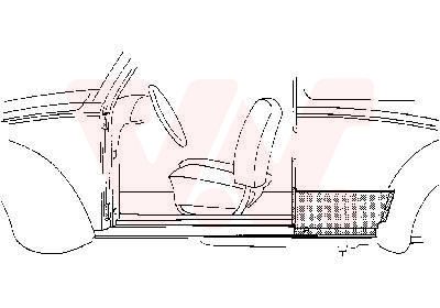  5801.41 VAN WEZEL Боковина