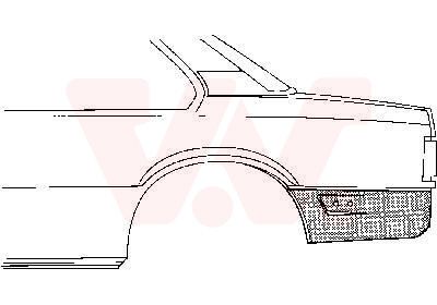  3760138 VAN WEZEL Боковина