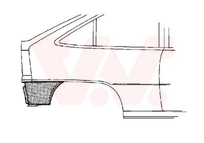  3734134 VAN WEZEL Боковина