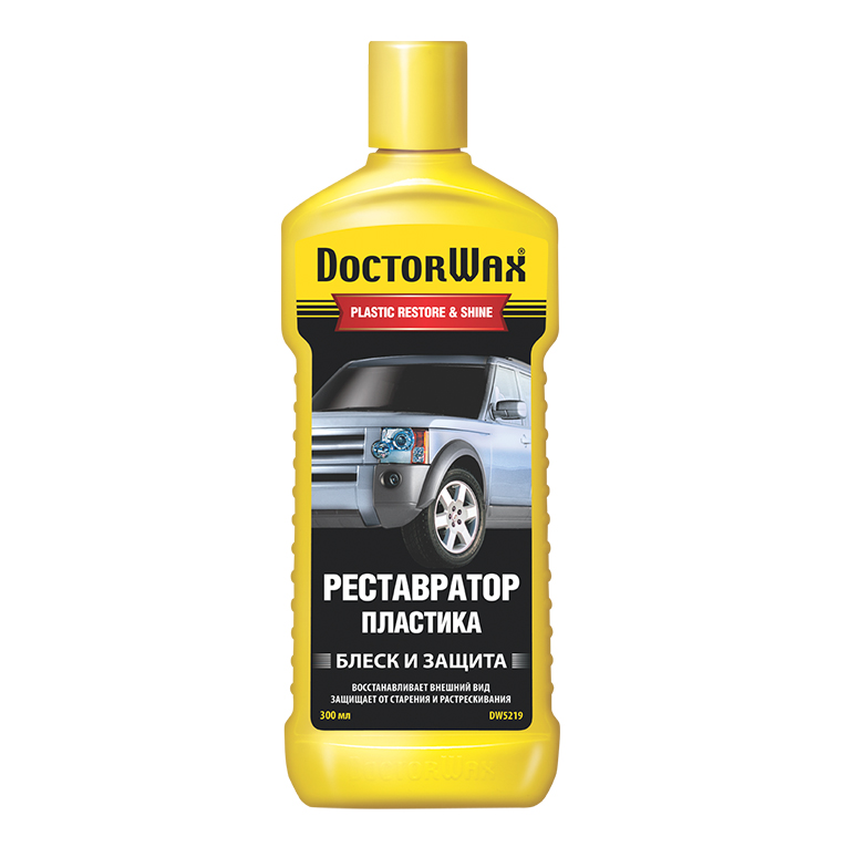  Полироль-реставратор пластика DoctorWax Plastic Restore & Shine 300мл флакон