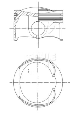  WG2201200 WILMINK GROUP Поршень