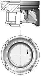  40859600 KOLBENSCHMIDT Поршень