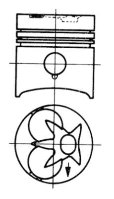  93343620 KOLBENSCHMIDT Поршень