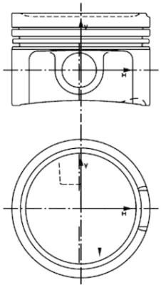  40434600 KOLBENSCHMIDT Поршень