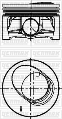  3103959000 YENMAK Поршень