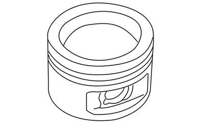  313773 WXQP Поршень
