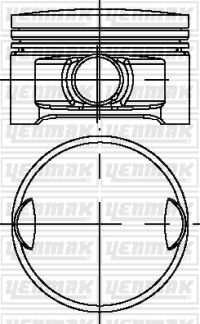  3904330000 YENMAK Поршень