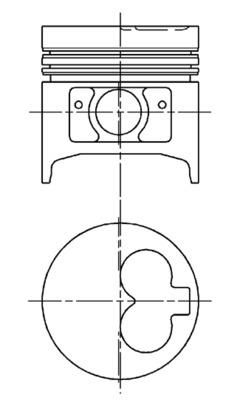  94372700 KOLBENSCHMIDT Поршень