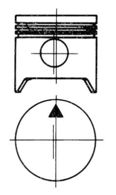  90451740 KOLBENSCHMIDT Поршень