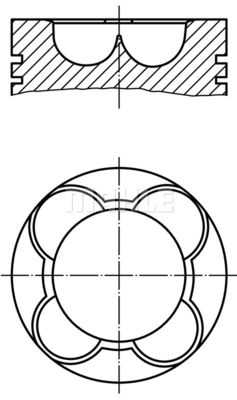  WG2201310 WILMINK GROUP Поршень