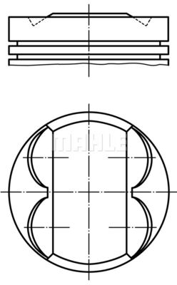  503PI00111000 MAHLE Поршень