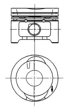  WG1022378 WILMINK GROUP Поршень