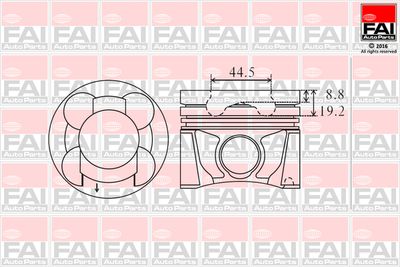  PK17100 FAI AutoParts Поршень