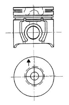  92189620 KOLBENSCHMIDT Поршень