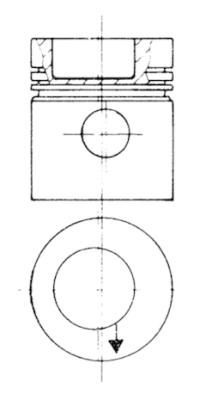  90533600 KOLBENSCHMIDT Поршень