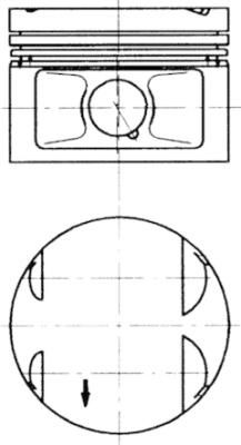  94475600 KOLBENSCHMIDT Поршень