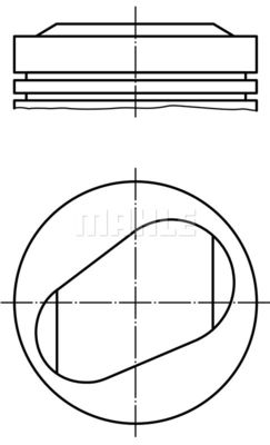  0819200 MAHLE Поршень