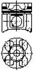  PI001900 IPSA Поршень