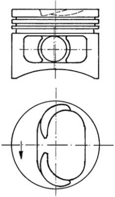  WG1022860 WILMINK GROUP Поршень