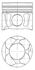  WG1016760 WILMINK GROUP Поршень