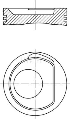  0305100 MAHLE Поршень