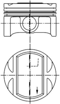  94954600 KOLBENSCHMIDT Поршень